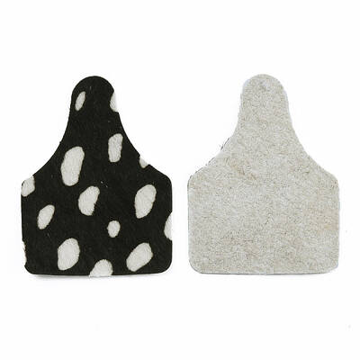 Eco-Friendly Cowhide Leather Big Pendants