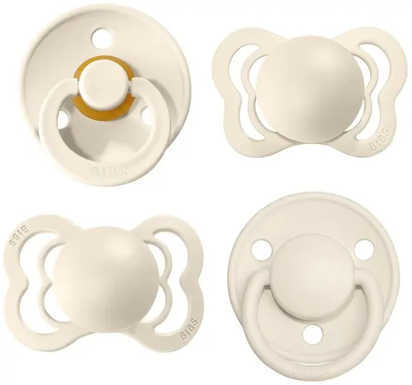 Bibs Try-It Size 1: 0+ Months Newborn Set Blush