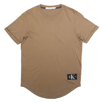 CALVIN KLEIN JEANS Womens T-Shirt Brown S