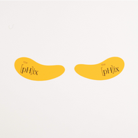 The [pH]ix Reusable Silicone Under Eye Mask with metal case - perfect to be paired with skincare serums for Depuffing, Hydrat...