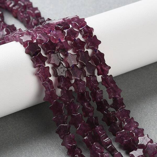 Natural White Jade Beads Strands