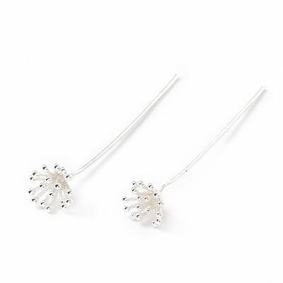 Brass Flower Head Pins