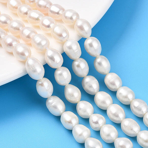 Natural Cultured Freshwater Pearl Beads Strands