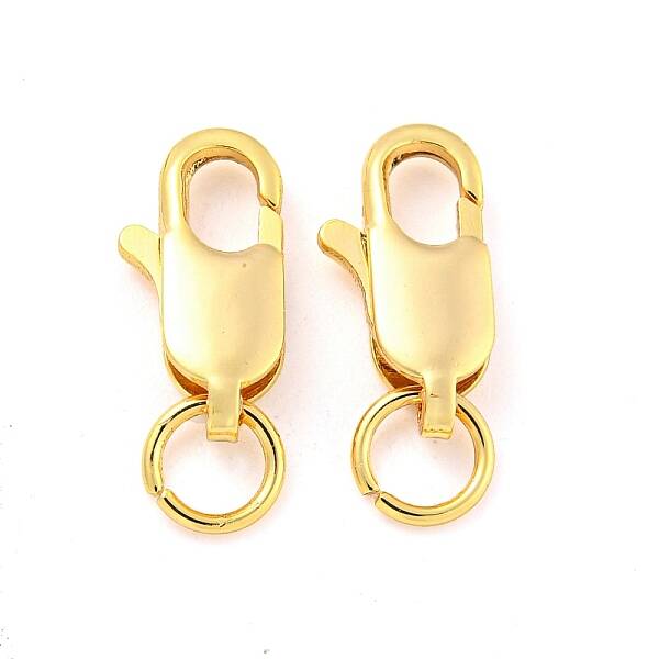 Brass Lobster Claw Clasps