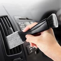 Double-headed Car Air Conditioner Cleaning Brush, Car Accessories, Car Gadgets, Portable Car AC Air Outlet Cleaning Brush, ...