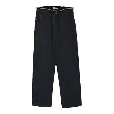 Age 14 Stone Island Trousers - 30W 30L Navy Cotton Blend | Size: 30