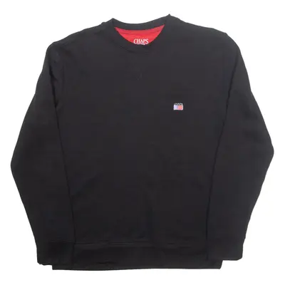 CHAPS Mens Sweatshirt Black XS