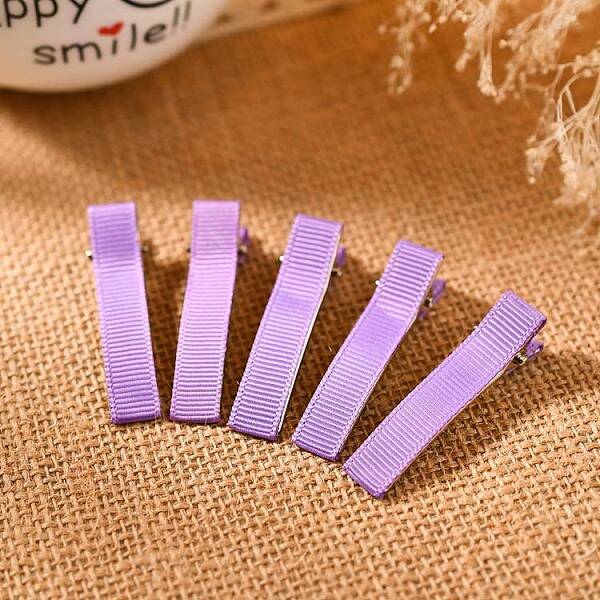 Iron Alligator Hair Clips Findings