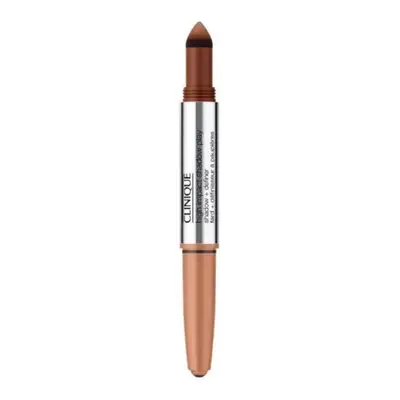 Clinique High Impact Shadow Play pencil eyeshadows (Shadow and Definer) 1.9 g - Shade: Flame + Ember