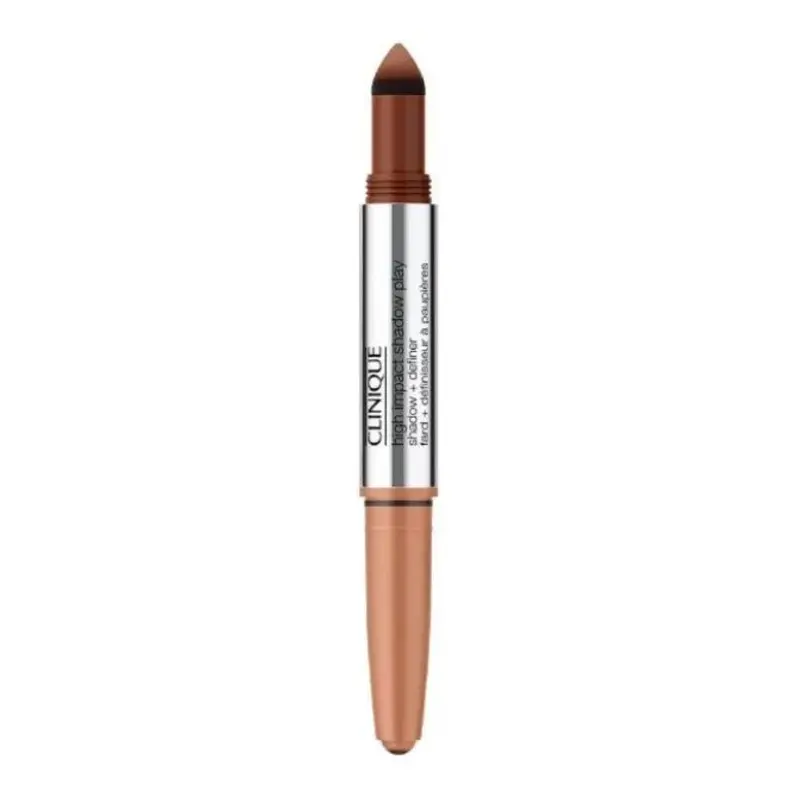 Clinique High Impact Shadow Play pencil eyeshadows (Shadow and Definer) 1.9 g - Shade: Flame + Ember