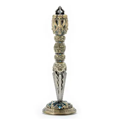 Wand Dice 7-in-1 RPG Dice | Numbers Inspired by the Eight Trigrams | Balanced and Fair | Made from Zinc Alloy Springtok Durab...