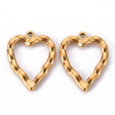 304 Stainless Steel Open Back Bezel Pendants