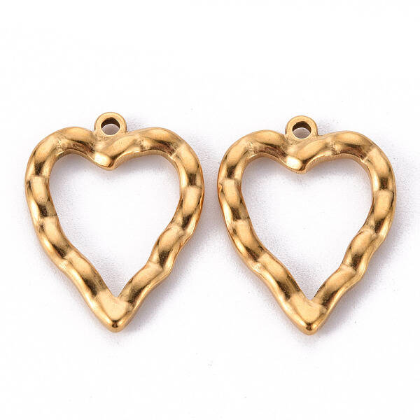 304 Stainless Steel Open Back Bezel Pendants