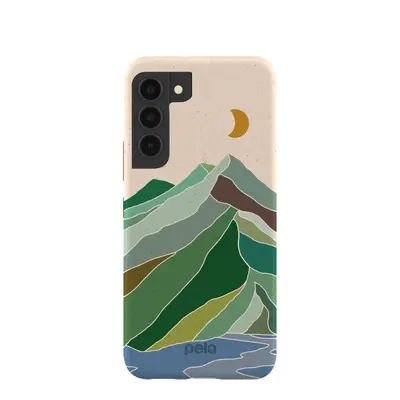 Seashell Mountain Sketch Samsung Galaxy S22 Case