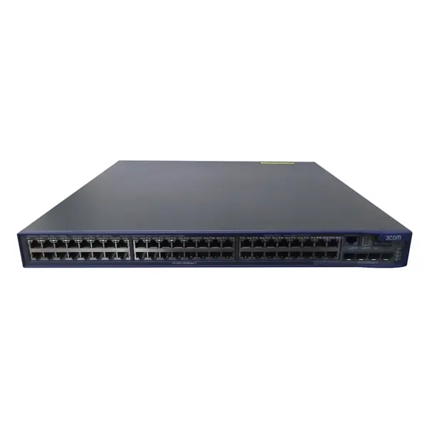 3Com 3CRS48G-48P-91 | 4800G PWR 48 x Ports PoE 10/100/1000Base-T + 4 x SFP (mini-GBIC) + 2 x Expansion Slot Switch Layer 2 Ma...