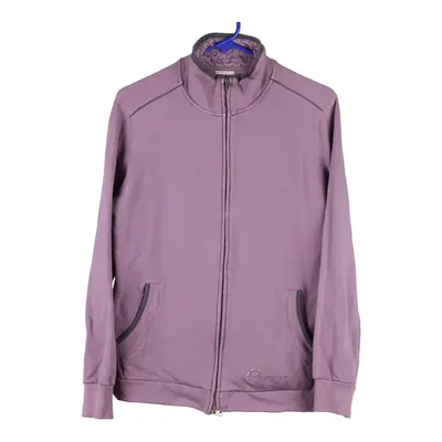 Champion Zip Up - Large Purple Cotton