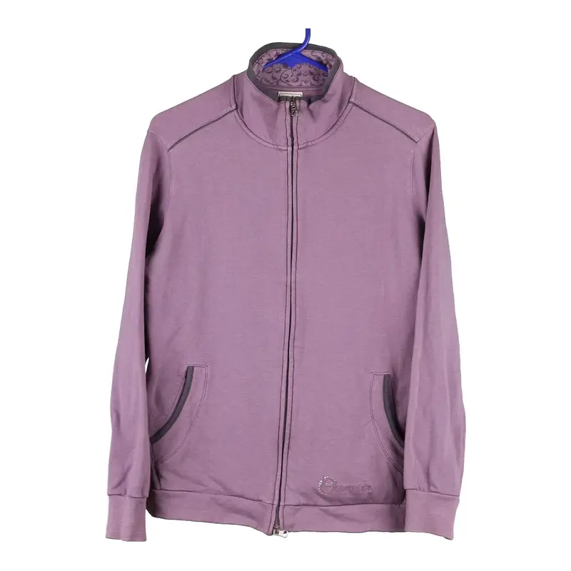 Champion Zip Up - Large Purple Cotton