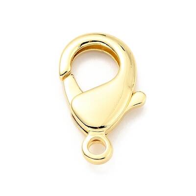 Brass Lobster Claw Clasps