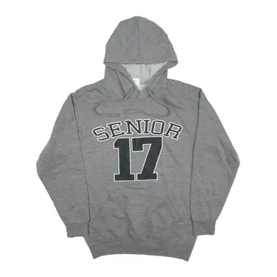 JOSTENS Senior 17 Hoodie Grey Pullover Mens M