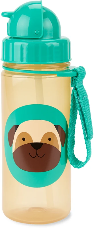 Skip Hop Zoo Straw Cup Pug 12 months+ 390 ml
