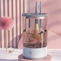 USB Plug-in Portable Electric Makeup Brush Cleaner, 1 Count Electric Quick Makeup Brush Cleaning Machine, Makeup Brush Cleani...