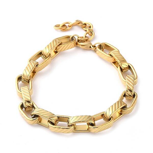 304 Stainless Steel Box Chain Bracelet