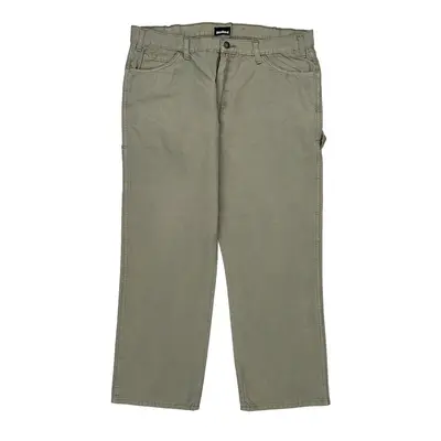 Die Hard Carpenter Trousers - 36? Waist Beige Cotton
