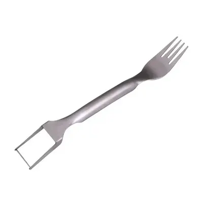 2 In 1 Watermelon Fork Slicer Multi-purpose Stainless Steel Watermelon Slicer Cutter Kitchen Fruit Cutting Fork Fruit Divider...