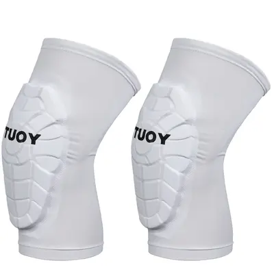 【Fallfreshness】Sports Knee Pads, 1 Pair Durable Design TUOY Knee Wrap, Breathable Adjustable Knee Supporter for Running, ...