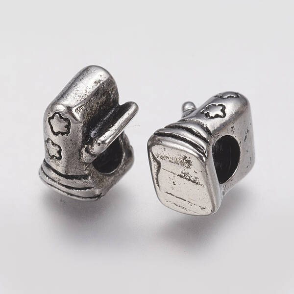 Ion Plating(IP) 304 Stainless Steel European Beads
