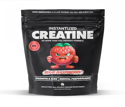 Sour Raspberry Instantized Creatine - Ultimate Supplement for Muscle Growth