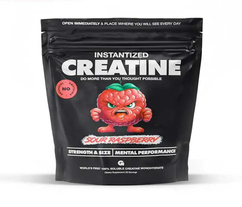 Sour Raspberry Instantized Creatine - Ultimate Supplement for Muscle Growth