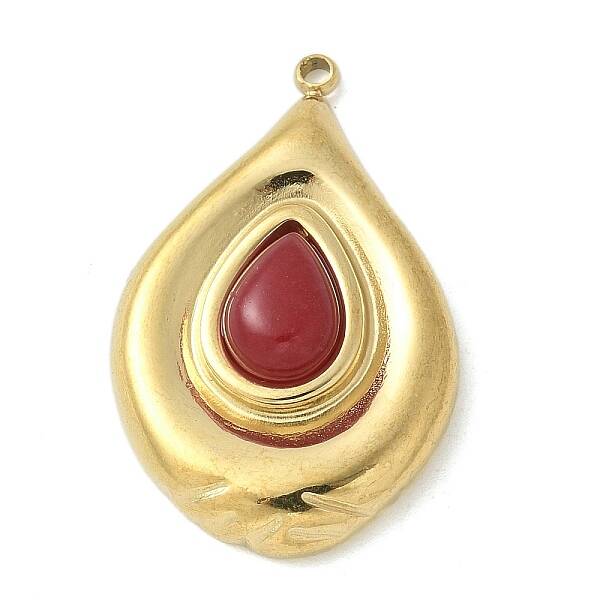 Natural Carnelian(Dyed & Heated) Pendants