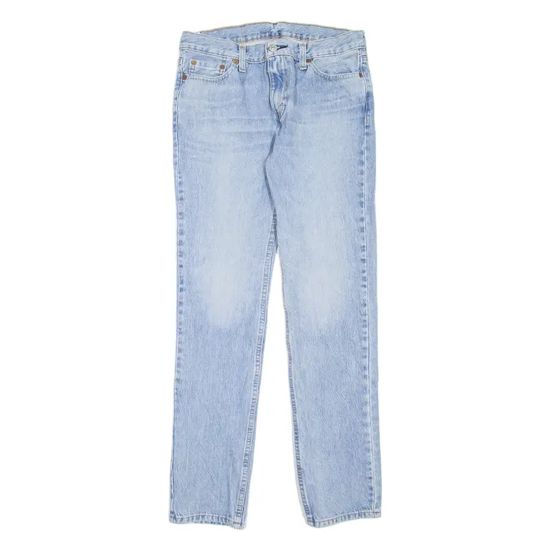 LEVI'S 511 Jeans Mens Blue Slim Straight Stone Wash W30 L30