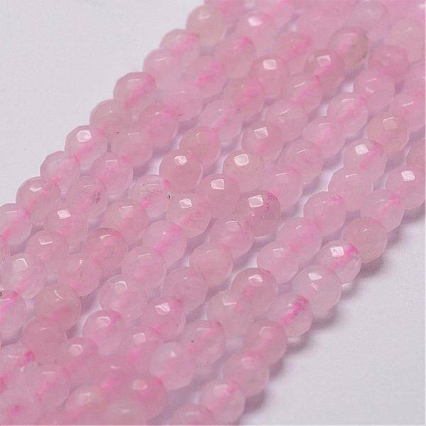 Natural Rose Quartz Beads Strands