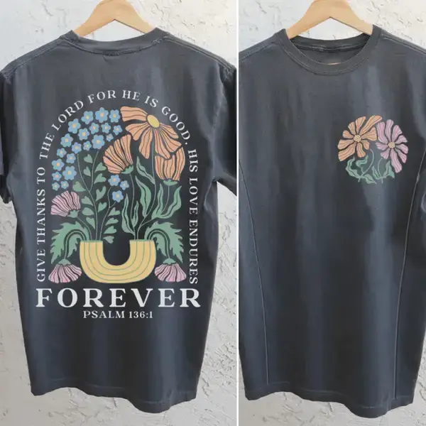 Iprintsy His Love Endures Forever Nursing T-shirt, Soft & Comfy Breastfeeding Tee for New Moms