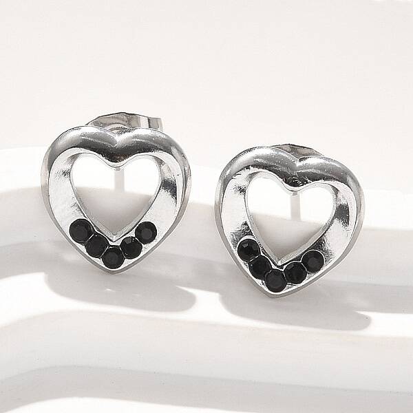 304 Stainless Steel Stud Earrings