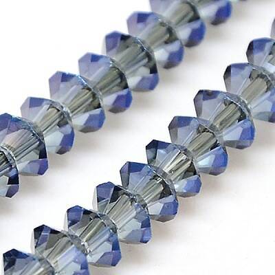 Electroplate Glass Beads Strands