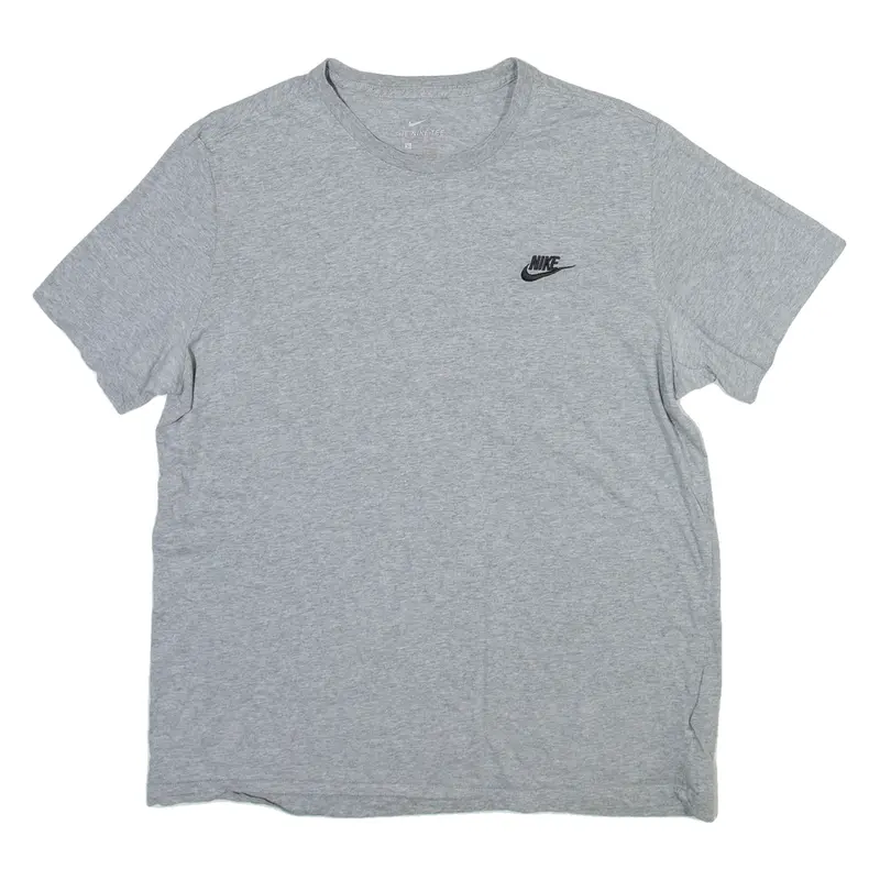 NIKE Mens T-Shirt Grey L