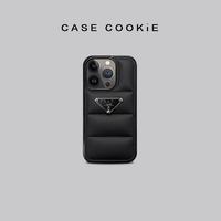 Suitable for iPhone 16 15 14 13 12 11 down jacket air cushion shockproof phone case, iPhone 16 Pro Max high-end shockproof ma...