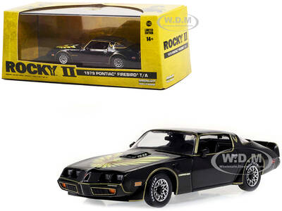 1979 Pontiac Firebird T/A Trans Am Black with Hood Phoenix \