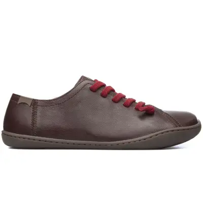 Camper Peu Cami 20848 Leather Women's Slip On Shoes - Dark Brown - Size:US 10 Women