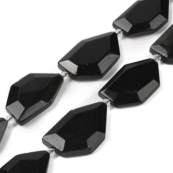 Natural Obsidian Beads Strands