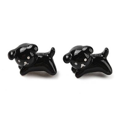 Open Resin Puppy Decoden Cabochons