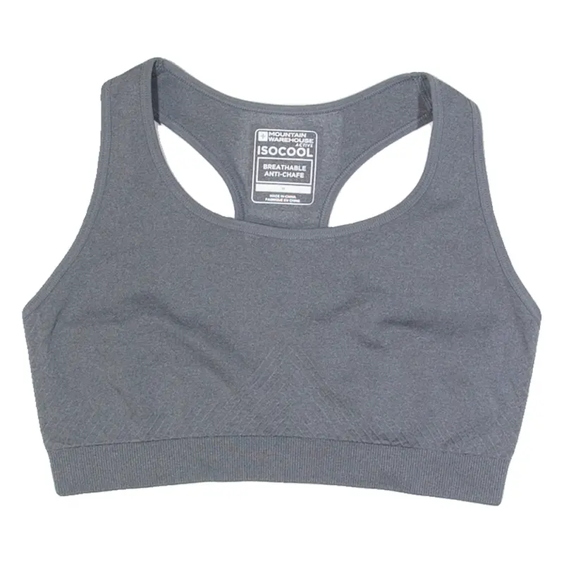 MOUNTAIN WAREHOUSE Womens Sports Vest Grey Sleeveless M