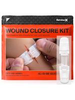 SurviveX Zip Wound Closure Kit - Repair Wounds Without Stitches - Emergency Laceration Closure MOD