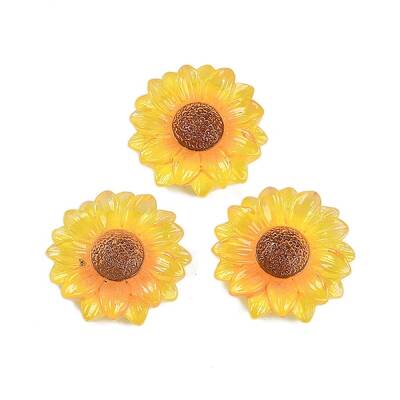 Flower Series Resin Cabochons
