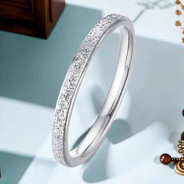 Stainless Steel Plain Band Rings