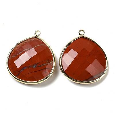 Natural Red Jasper Pendants