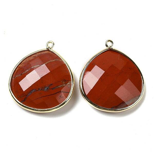 Natural Red Jasper Pendants